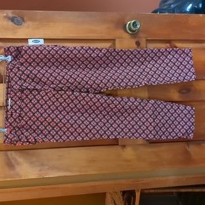 Brand New old navy pixie pants with allover cute print